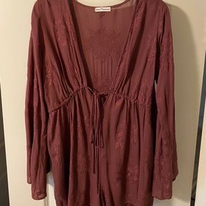 Dainty Hooligan fall romper!